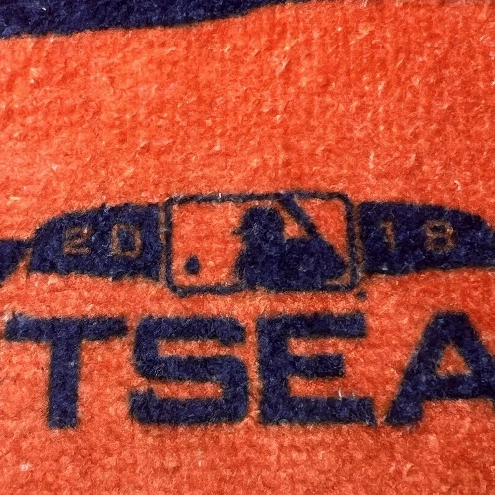 NWT Houston Astros Battle Rag Towel Orange MLB SGA 2018‎ Post Season